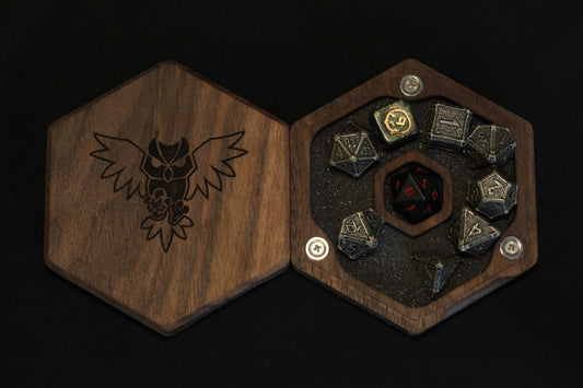 Porta dadi esagonale